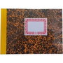 Dohe Cuaderno de Cuentas Corrientes Cartoné 100 Hojas Numeradas Amarillo Cuarto Apaisado