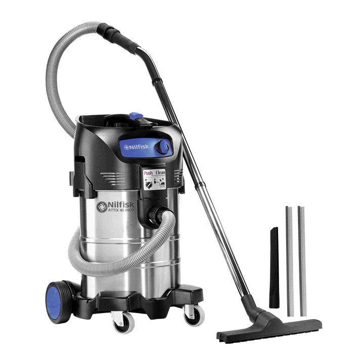 Nilfisk ATTIX 40-01 PC Inox Aspiradora Seca y Húmeda 37L