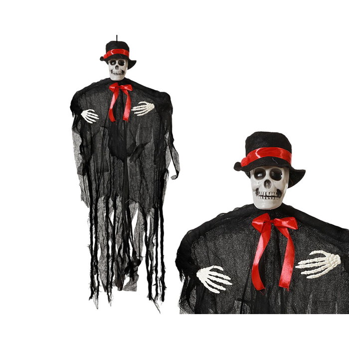 Atosa Esqueleto Colgante Decoración Halloween 95 cm x 75 cm