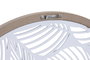 DKD Home Decor Decoración de Pared MDF y Metal Hojas Tropical 40x40 cm Surtido de 2