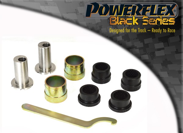 Powerflex Silentblock Camber Adjustable PFF60-501GBLK Delantero Brazo Suspensión Poliuretano Negro Alto Rendimiento