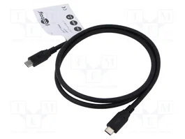 GOOBAY Cable USB 4.0 a USB C de 1m, Negro