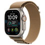 Apple Watch Ultra 4 Titanium Cellular 49mm Natural con Alpine Loop Desert L