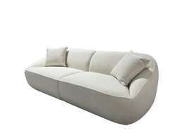 DKD Home Decor Sofa 98.5 x 69.5 x 234 cm Poliester Madera