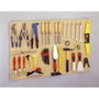 Mottez Panel perforado para herramientas con 41 ganchos y 6 separadores, 90 x 60 cm