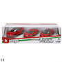 BURAGO Blister 3 Coches Ferrari Escala 1:43