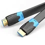 Vention Cable HDMI 2.0 AAKBK 4K 60Hz 8m Negro - Compatible con HDR, 3D, 18Gbps
