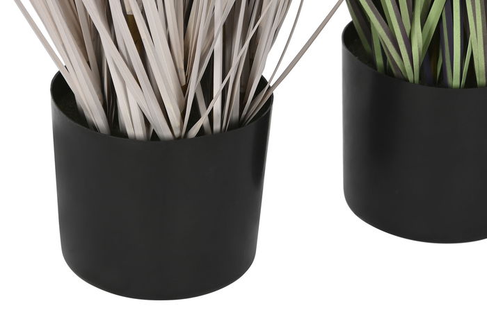 DKD Home Decor Planta Marron Claro Lila Multicolor 45 x 45 x 150 cm (2 Unidades)