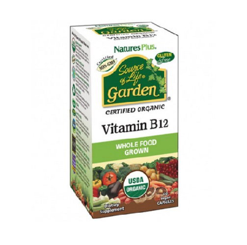 NATURES PLUS Garden Vitamina B12 60 cápsulas