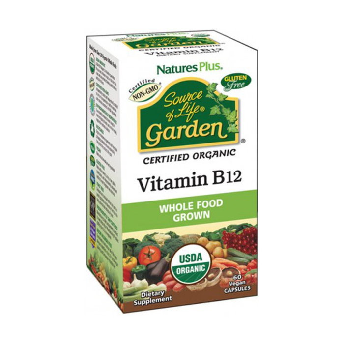 NATURES PLUS Garden Vitamina B12 60 cápsulas