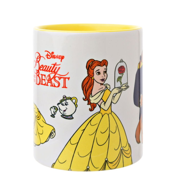 WIDDOP & CO Taza Bella La Bella y la Bestia Disney 325ml Cerámica