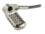StarTech.com Cable de Seguridad Universal 3 en 1 de 2m con Combinación de 4 Dígitos