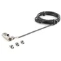 StarTech.com Cable de Seguridad Universal 3 en 1 de 2m con Combinación de 4 Dígitos