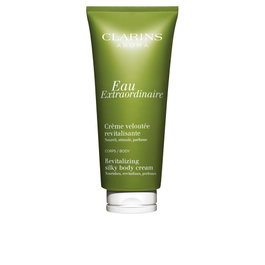 Clarins Eau Extraordinaire Crème Velouté Revitalizante - Crema Corporal Hidratante con Aceites Esenciales y Manteca de Karité - 200 ml