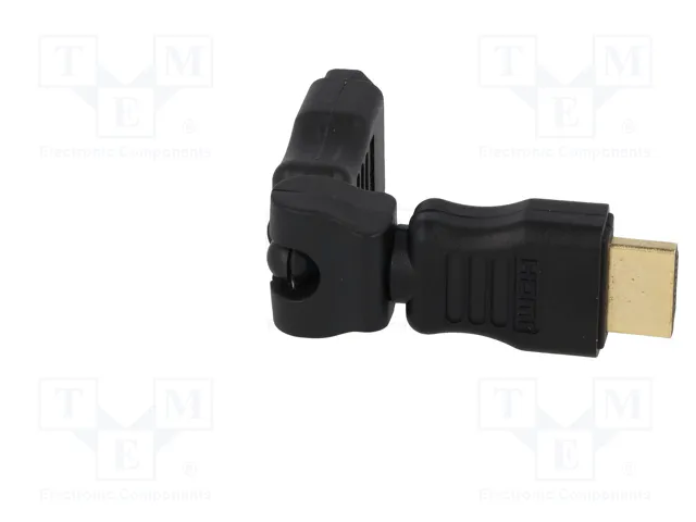 LogiLink Adaptador HDMI de ángulo 270° con Ethernet, negro LogiLink Adaptador HDMI de ángulo 270° con Ethernet, negro
