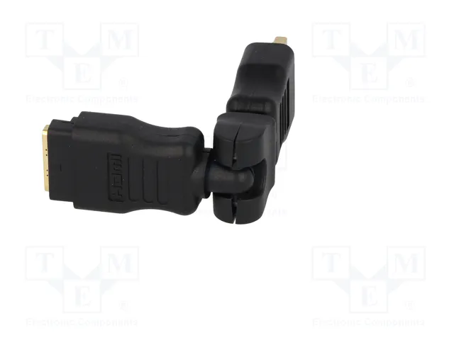 LogiLink Adaptador HDMI de ángulo 270° con Ethernet, negro LogiLink Adaptador HDMI de ángulo 270° con Ethernet, negro