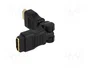 LogiLink Adaptador HDMI de ángulo 270° con Ethernet, negro