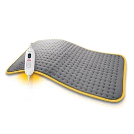Ufesa Manta Eléctrica Flexy Heat E4 10105385, 75x40cm, 100W, 3 Temperaturas, Apagado Automático 90min, Almohadilla Térmica de Microfibra Lavable para Dolor Muscular