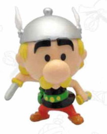 Plastoy Figura Asterix & Obelix Versión Chibi - Mini Figura de 5 cm basada en el cómic de Asterix El Galo