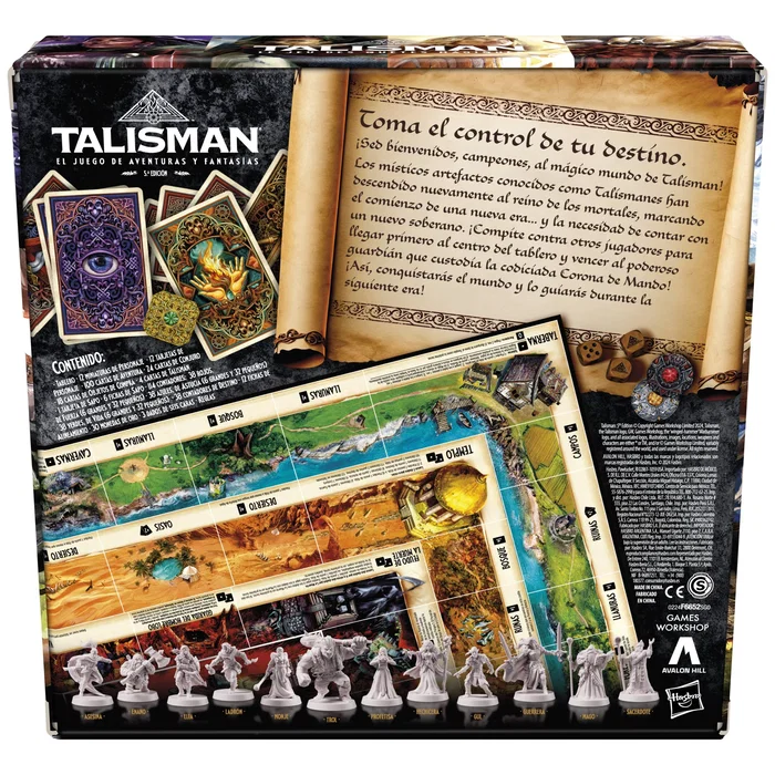 Hasbro Talisman: El Juego de Aventuras y Fantasía 5ª Edición Hasbro Talisman: El Juego de Aventuras y Fantasía 5ª Edición