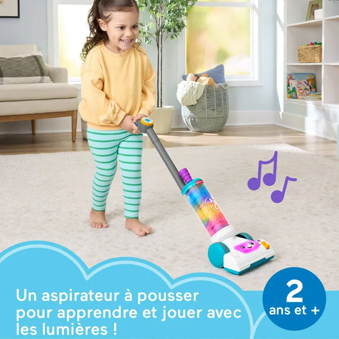 Fisher-Price Mi Primera Aspiradora de Actividades, JMM33