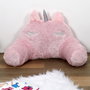 The Concept Factory Cojín Lumbar Unicornio con Reposabrazos y Apoyo Lumbar para Sillas y Camas 55x35 cm