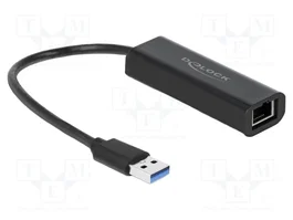 DeLOCK Adaptador de red USB Typ-A 2,5 Gigabit LAN 1 x RJ45 66299