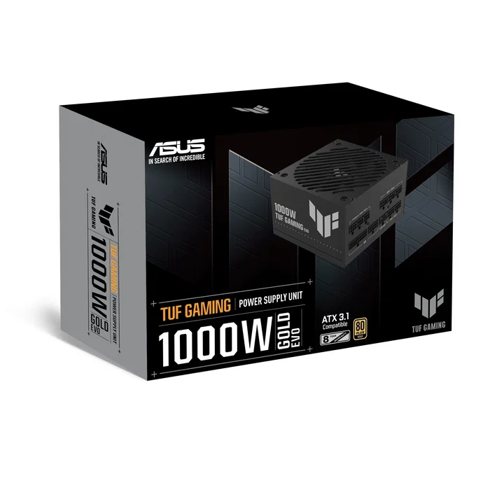 Asus TUF Gaming 1000W Gold EVO Negro Asus TUF Gaming 1000W Gold EVO Negro
