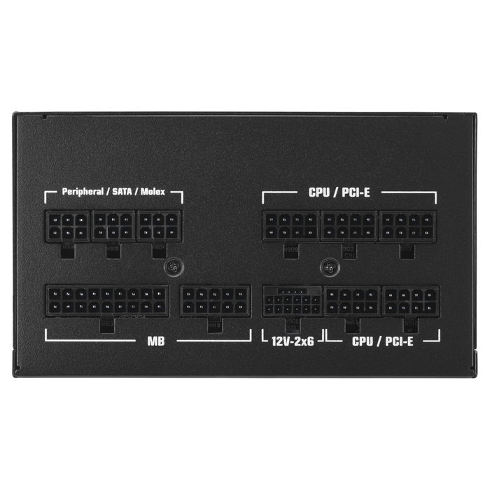 Asus TUF Gaming 1000W Gold EVO Fuente de alimentación totalmente modular Negro