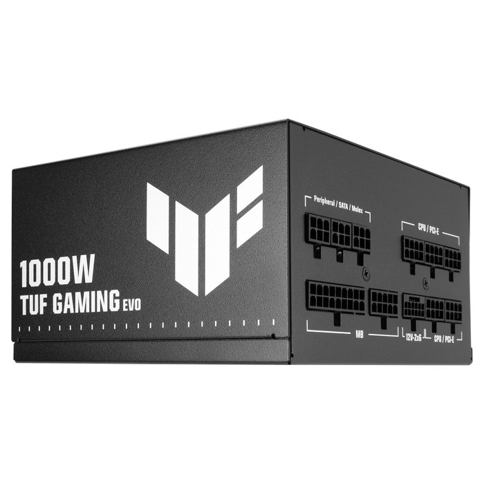 Asus TUF Gaming 1000W Gold EVO Fuente de alimentación totalmente modular Negro