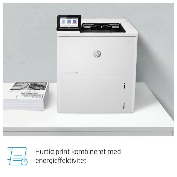 HP LaserJet Enterprise M612dn Impresora Láser con JetIntelligence, Rendimiento, Eficiencia Energética y Seguridad Avanzada