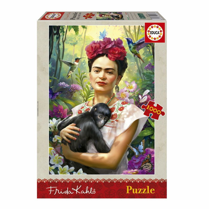 Educa Puzzle El Jardín de la Vida - 1000 piezas - 34 x 48 cm - Frida Kahlo Educa Puzzle El Jardín de la Vida - 1000 piezas - 34 x 48 cm - Frida Kahlo
