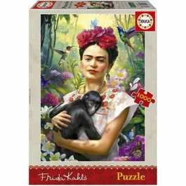 Educa Puzzle El Jardín de la Vida - 1000 piezas - 34 x 48 cm - Frida Kahlo