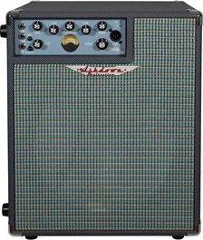 ASHDOWN UK-OBM-C112T-500 Amplificador de Bajo Combo 500W con Altavoz Sica de 12", Diseño Kick-Back, EQ 5 Bandas, FX Loop y Acabado Ice Blue Charcoal Tweed