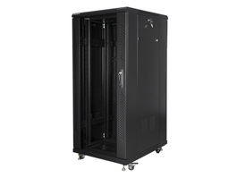 LANBERG FF01-6827-12B Armario Rack 27U Rack o Bastidor Independiente Negro