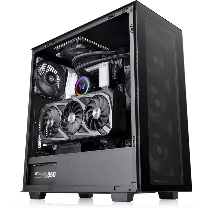 Thermaltake Divider 300 TG Mid Tower Negro Thermaltake Divider 300 TG Mid Tower Negro