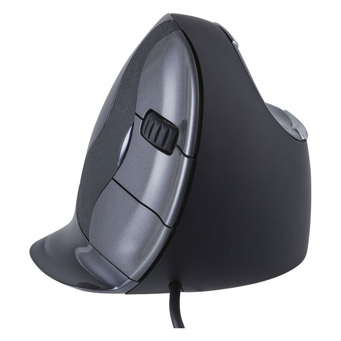 Evoluent D Ratón Ergonómico Vertical USB 3200 DPI Mano Derecha Negro
