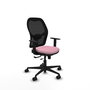 PIQUERAS Y CRESPO Silla de oficina Jorquera Rosa y Negro