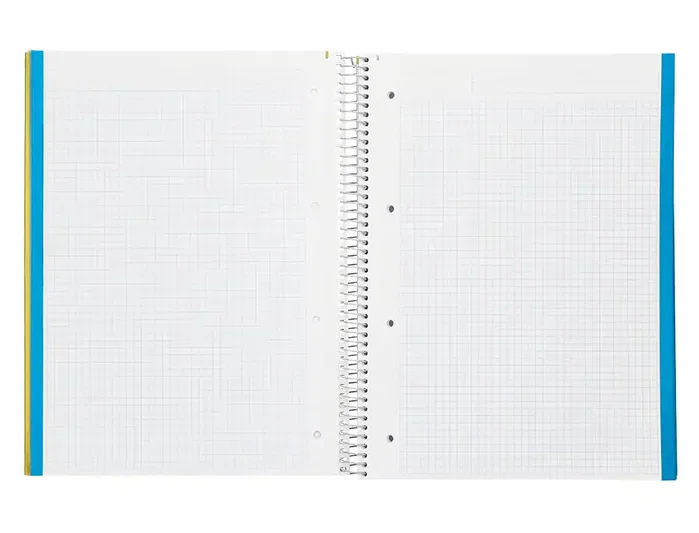Liderpapel Cuaderno Espiral A4 Micro Jolly Tapa Forrada Amarillo 140 Hojas 75g Cuadro 5mm Liderpapel Cuaderno Espiral A4 Micro Jolly Tapa Forrada Amarillo 140 Hojas 75g Cuadro 5mm