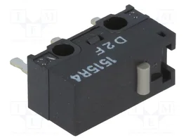 Aratas (Formerly Omron Components) D2F Microconmutador SNAP ACTION sin palanca