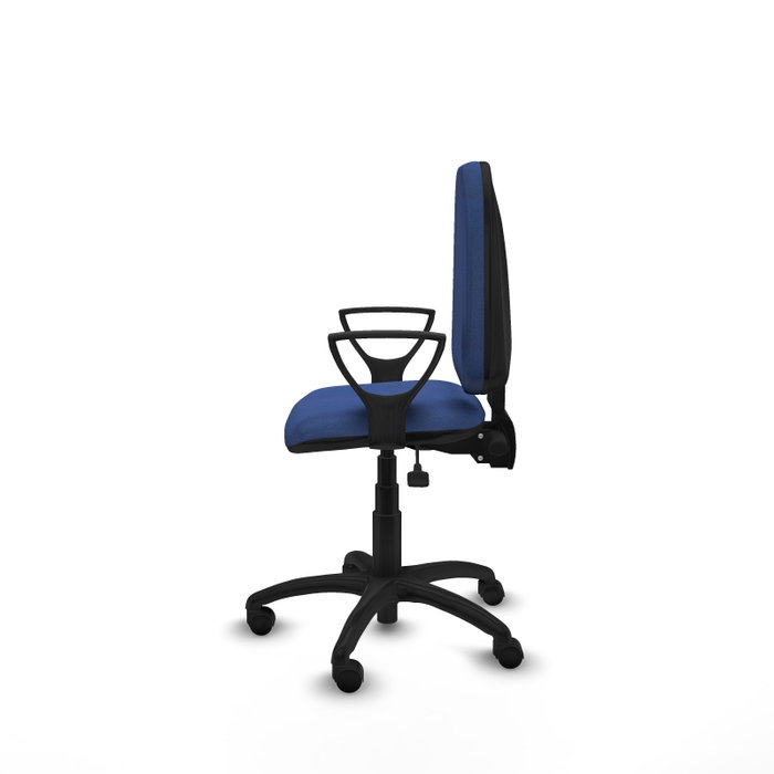 PIQUERAS Y CRESPO Silla de oficina Aýna Azul marino con mecanismo Asincro