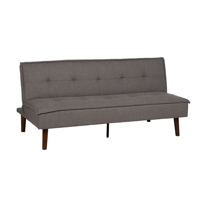 Ixia Sofá-cama Gris de Madera y Metal