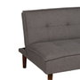 Ixia Sofá-cama Gris de Madera y Metal
