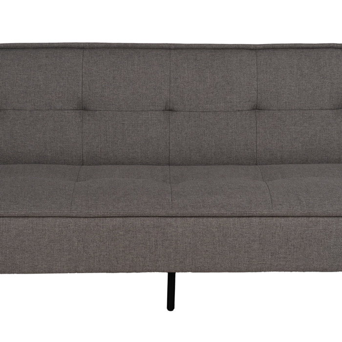 Sofá-Cama Gris Metal-Madera Salón 181 X 102 X 85 cm