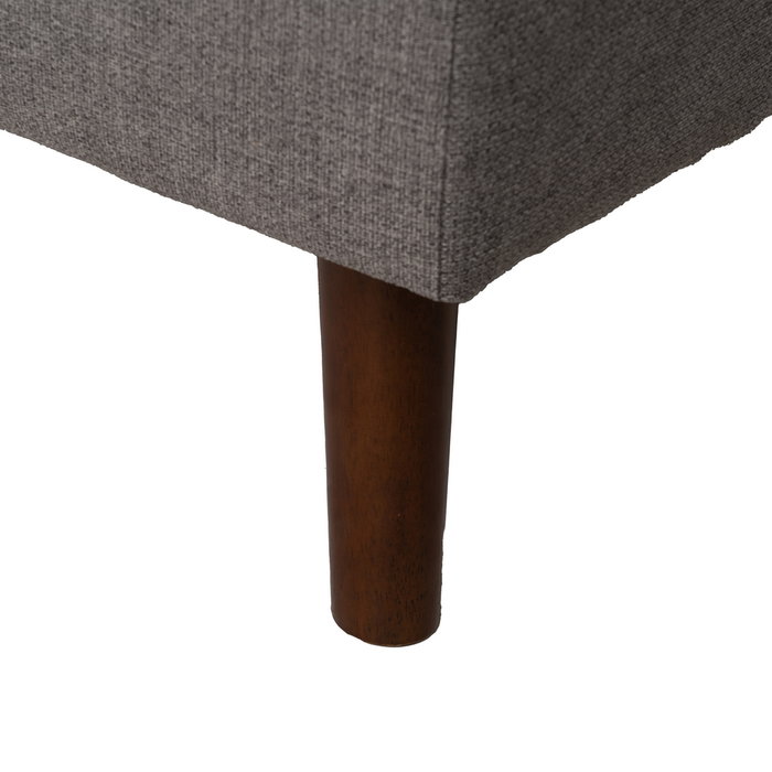 Sofá-Cama Gris Metal-Madera Salón 181 X 102 X 85 cm
