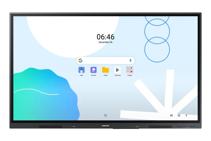 Samsung WA65D Pizarra Blanca Interactiva 65 Pulgadas 4K UHD Gris