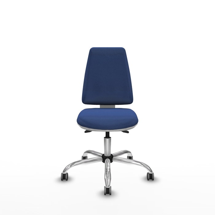 PIQUERAS Y CRESPO Silla de oficina Elche Azul marino sin brazos PIQUERAS Y CRESPO Silla de oficina Elche Azul marino sin brazos
