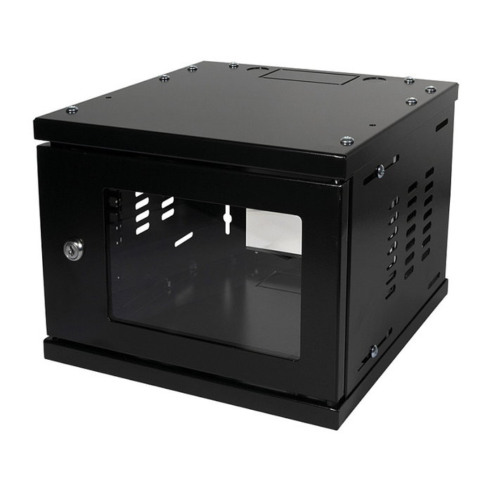 LogiLink Armario de montaje en pared SoHo, 10 pulgadas, 04U, negro LogiLink Armario de montaje en pared SoHo, 10 pulgadas, 04U, negro