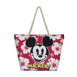 Karactermania Bolso Playa Mickey Hawaii Rojo