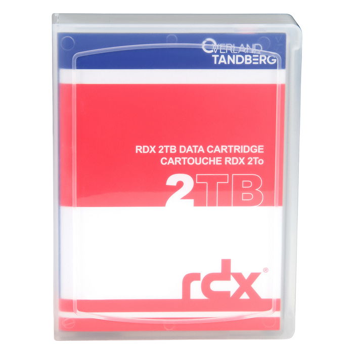 Tandberg Data Cartucho RDX OT HDD 2TB, 8731-RDX, Negro